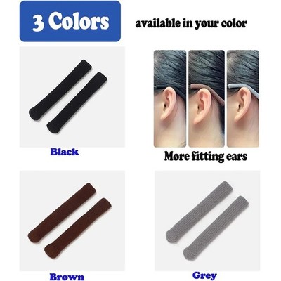 Soft Cotton Eyeglass Ear Cushions Eyeglass Pads Anti Slip Glasses Ear Hook