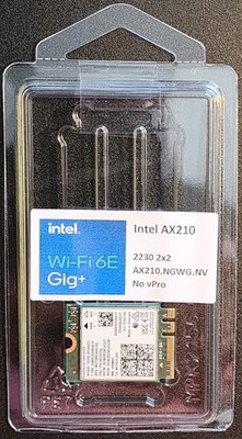 Intel WiFi 6 AX210 Wireless Card 802.11ax BT 5.3 Upgrade for Asus TUF A16 (2023)