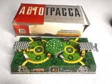 Abtotpacca Windup Tin Mechanical Toy Green USSR Lithograph 1950s