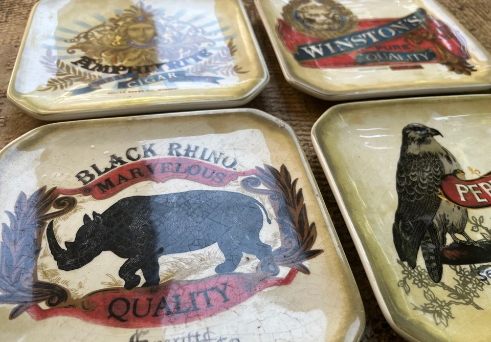 JUEGO DE CUATRO PLATOS DE APERITIVO DE GRES HABANA Williams Sonoma Foto 3 de 4