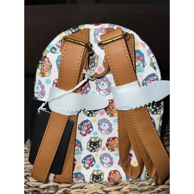 Loungefly Disney Cats Flower Portrait Mini Backpack Wallet  display picture 1