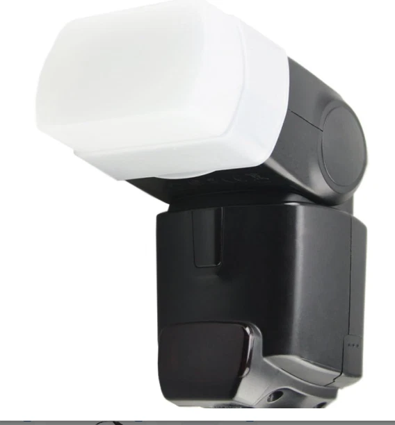 Difusor de flash JJC cámara flash rebote luz difusor para Canon 580EX II Flash S Foto 2 de 3