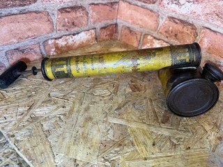 Vintage Tin Flit Fly Sprayer collectible advertising pop display