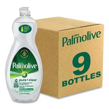 Palmolive US04272CT 32.5 oz Bottle Dishwashing Liquid - Spring Fresh 9/CT New