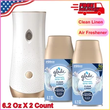 Glade Automatic Spray Refill and Holder Kit, Air Freshener for Home Bathroom 2PK