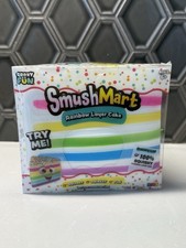 VIRAL Squishy Rainbow Layer Cake JUMBO SQUISHY 5 Smush Mart RMS USA Crazy Fun