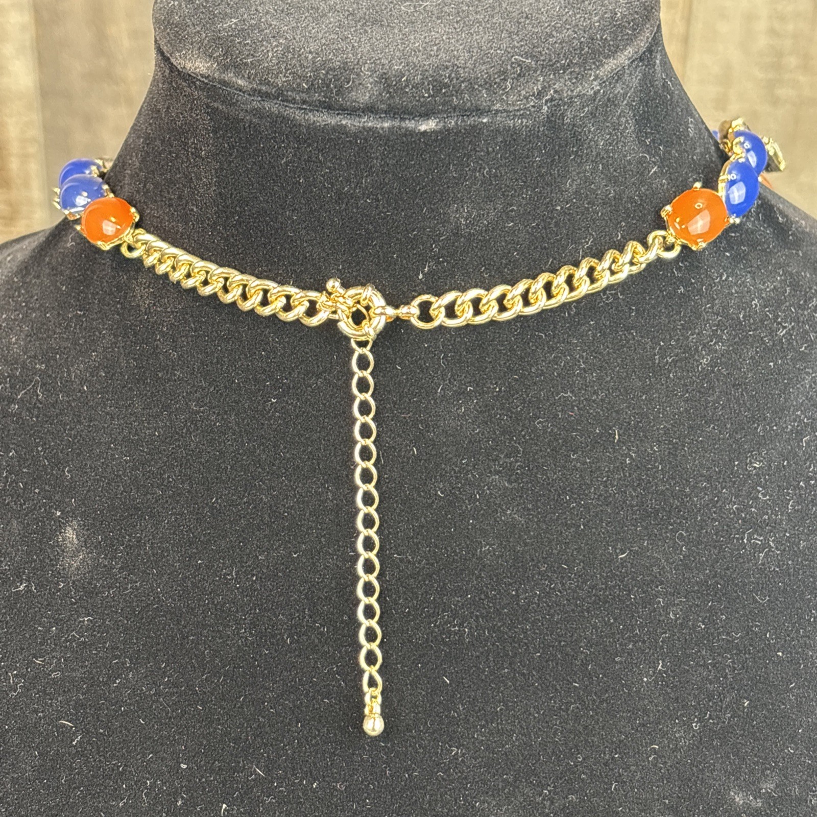 Maximalist Multicolor Statement Necklace Bold Chu… - image 6