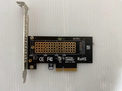 [Used] Conversion Card M.2 NVME PRO SSD PCIe 4.0 Expansion Interface Management