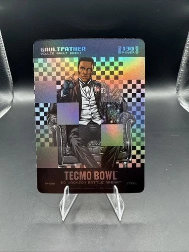 Bo Jackson Tecmo bowl Big Pixel Battlefoil SP Gaultfather