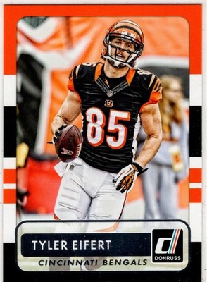 2015 Panini Donruss Football Tyler Eifert No. 99 Cincinnati Bengals