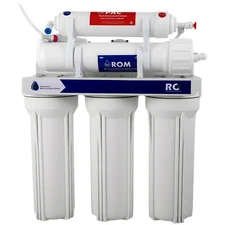 5 Stage Reverse Osmosis Water Filtration System Home Drinking 75 GPD Purifier