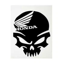 Punisher Skull Decal JDM Racing Vinyl Car Window Sticker Honda Civic Vtec Si