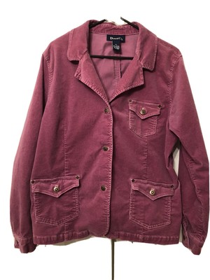 dusty rose denim jacket