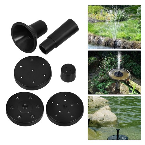 1 Set Solar Fountain Accessories with 6 Nozzles Solar Fountain Pump Solar Water - Picture 10 of 12