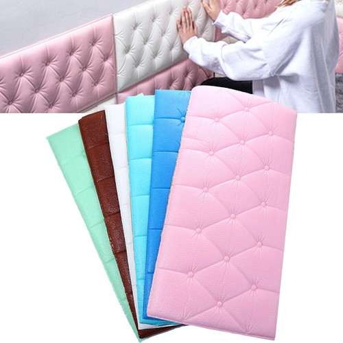 for Bed Headboards Peel and Stick Wall Decoration Wall Panels Foam Wall Sticker - Picture 8 of 18