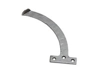 8.5" Smooth Black Iron Quadrant Window Stay