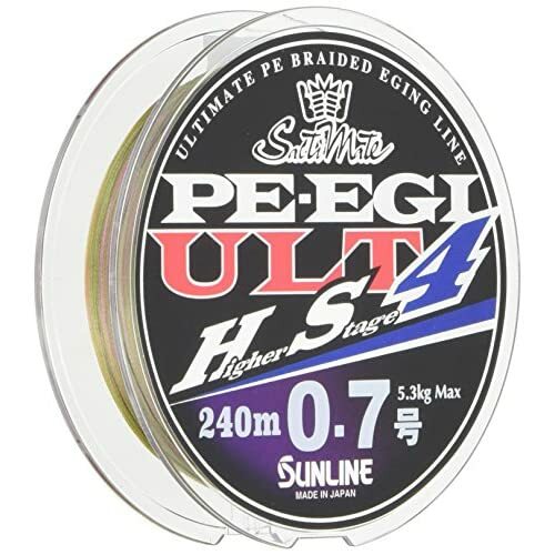 SUNLINE PE Braid Saltimate PE EGI ULT HS4 240m HG #0.7 Fishing Line