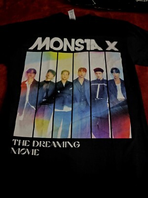 KPOP MONSTA X - THE DREAMING SHIRT - Adult Medium - Monbebe