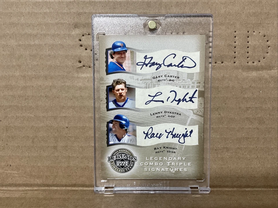 永恒球队传奇签名加里·卡特·莱尼·戴克斯特拉·雷·骑士签名 50 — 第 2/4 张图片