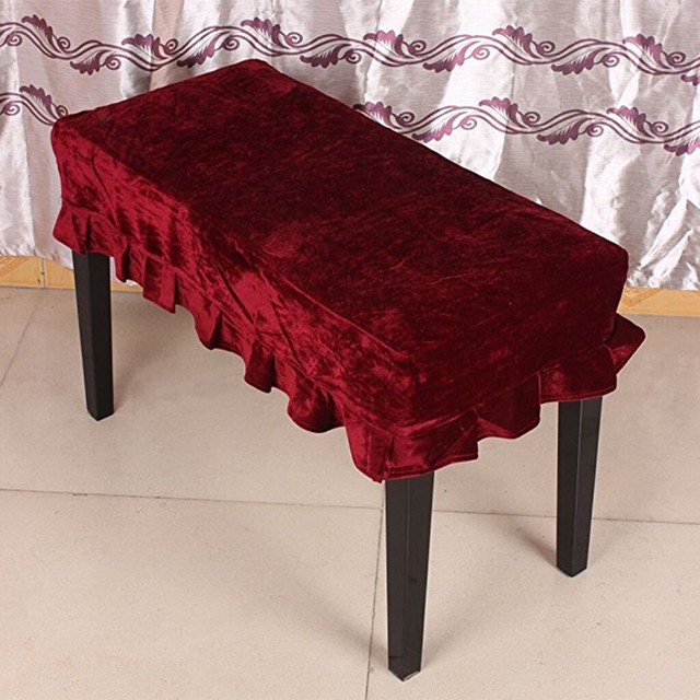 Velvet Full Grand Piano Cover Handcraft Luxury-grade + 1-Seater Bench