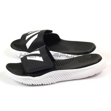 adidas alphabounce slides white