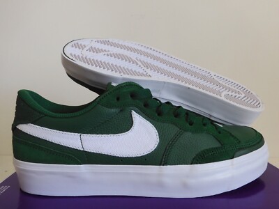MENS NIKE SB ZOOM POGO PLUS PREMIUM GORGE GREEN-WHITE SZ 8.5 [DQ5127-300]