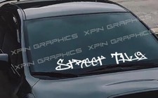 Street Thug Windshield Banner Decal Sticker Jdm Euro Kdm Usdm Slammed Lowered Street Thug Windshield Banner Decal Sticker Jdm Euro Kdm Usdm Slammed Lowered