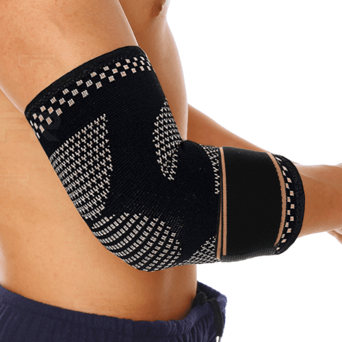 CFR Tennis Elbow Brace Support Arthritis Tendonitis Golfer Arm Joint Pain Copper - Picture 22 of 26