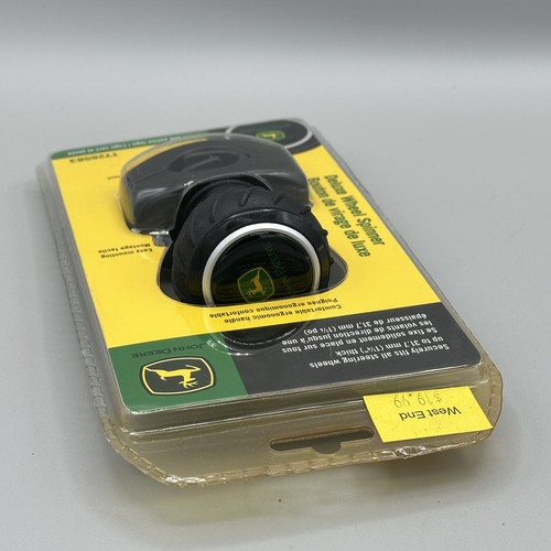 John Deere OEM Deluxe Steering Wheel Spinner Knob TY26583 - Fits Up To 1 1/4” - Picture 4 of 4