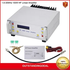1.8-30MHz 150W HF Linear Amplifier Ham Radio Amplifier High SWR Protection ot25