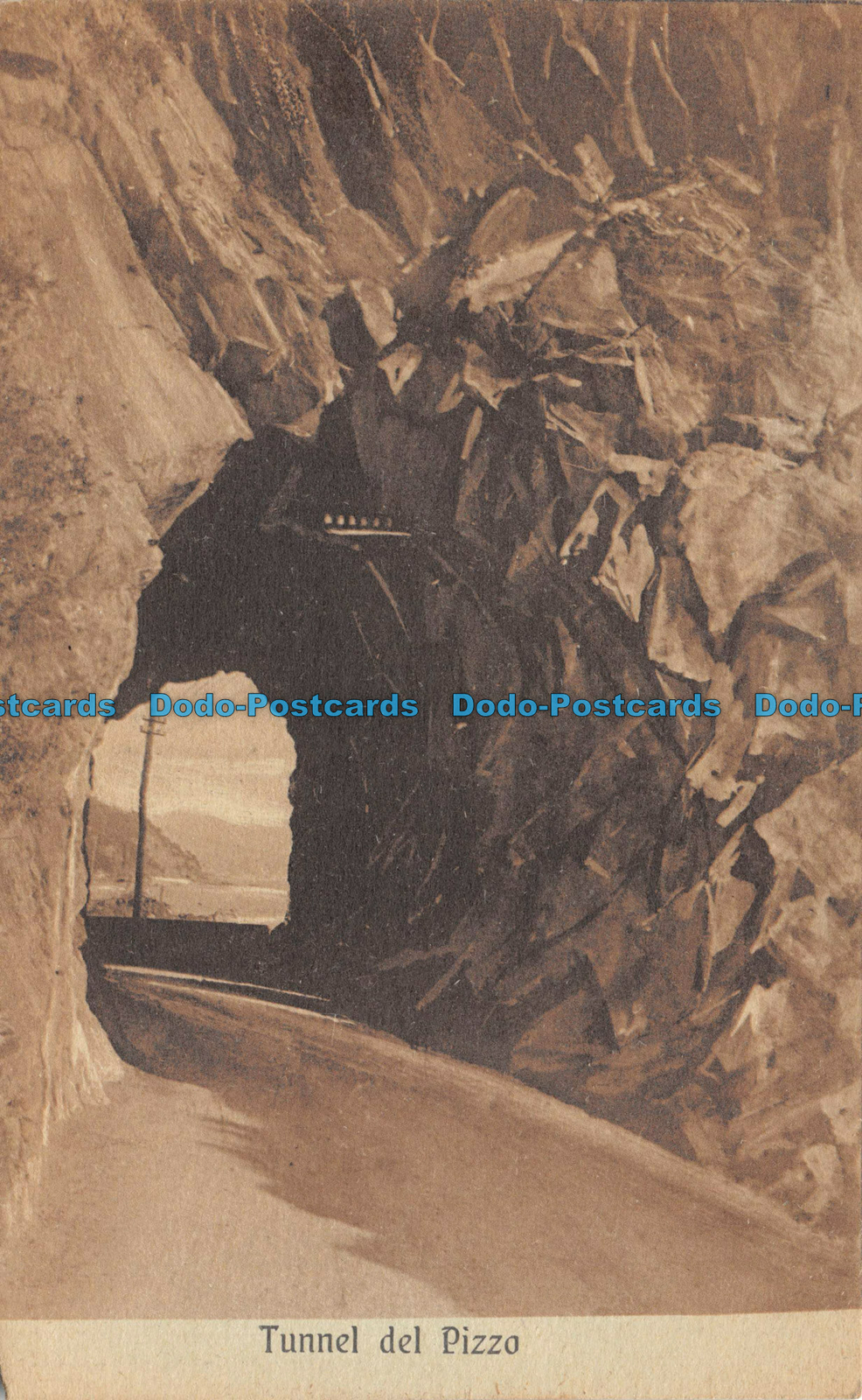 R102972 Tunnel del Pizza. Con App. Ufficio Rev. Stampa. Bill Hopkins Sammlung.