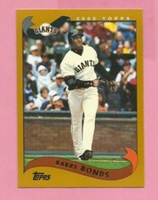 BARRY BONDS 2002 TOPPS #500 MINT JB