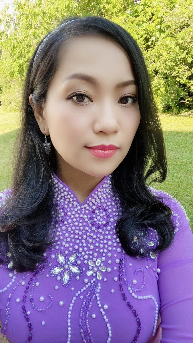 Ao dai cheap 2 lop