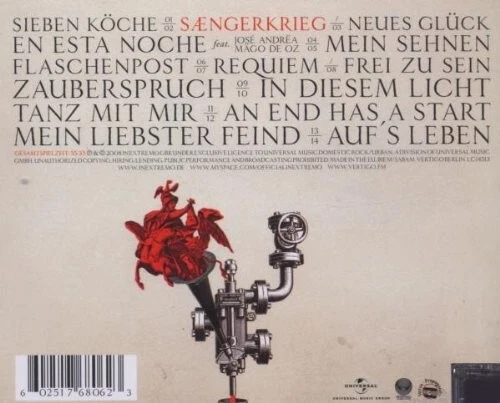 In Extremo Saengerkrieg CD NEU / OVP - Bild 2 von 2