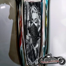 HARLEY DAVIDSON 2024+ STREET & ROAD GLIDE STD ALUMINUM DASH INSERT MARILYN GUNS