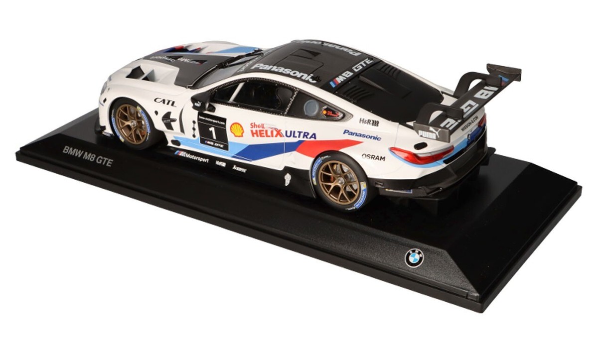 GENUINE BMW M8 GTE Model Car 1:18 Scale 80435A51946. In Display  
