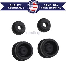 4pcs Lower & Upper Radiator Rubber Mount Bushing Grommets For Honda Accord Civic
