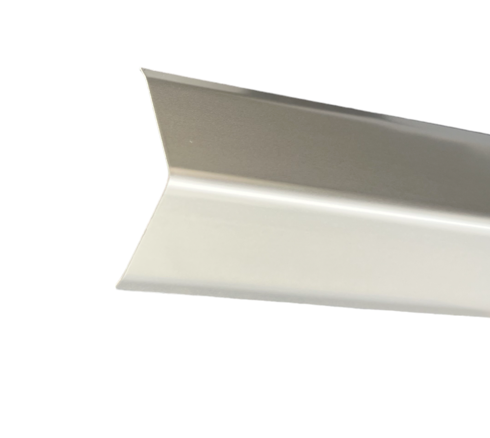 Edelstahl-Winkelprofil 2 Meter – Geschliffen, 25x25 Mm, V2A (1.4301), 0,8 Mm Stark, Als Kantenschutz Oder L-Profil