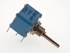 Clarostat 25307-001 Rotary Potentiometer, 100000 ohm, 100K NOS