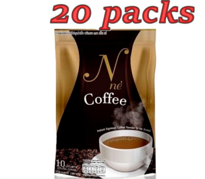 20 Packs N Ne Coffee Instant Espresso Coffee Powder, Weight Control No Sugar A**