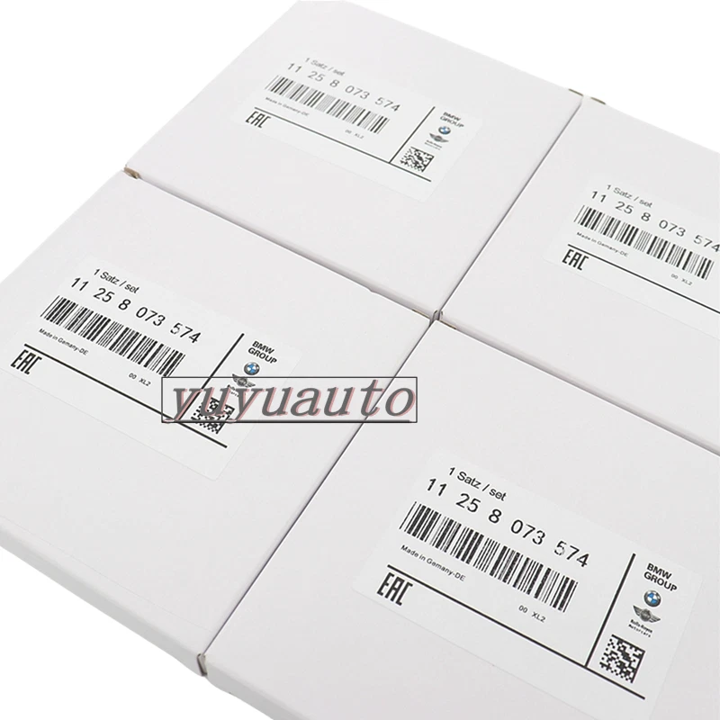 Juego de 8 anillos de pistón OEM para BMW M5 M6 X5 X6 550i F10 F90 F06 F12 S63 N63 4.4 Foto 2 de 4