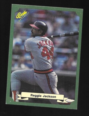 1987 Classic Game #24 Reggie Jackson   Baseball