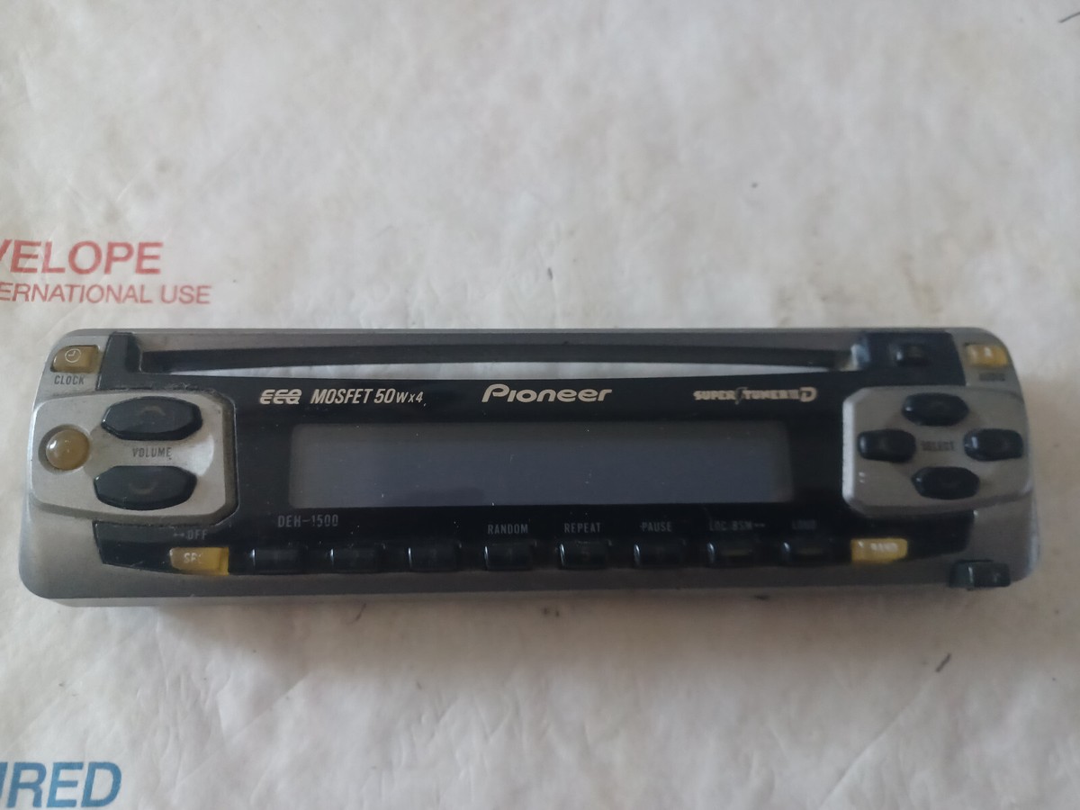 Pioneer DEH-1500 CD Player In Dash Receiver for sale online | eBay