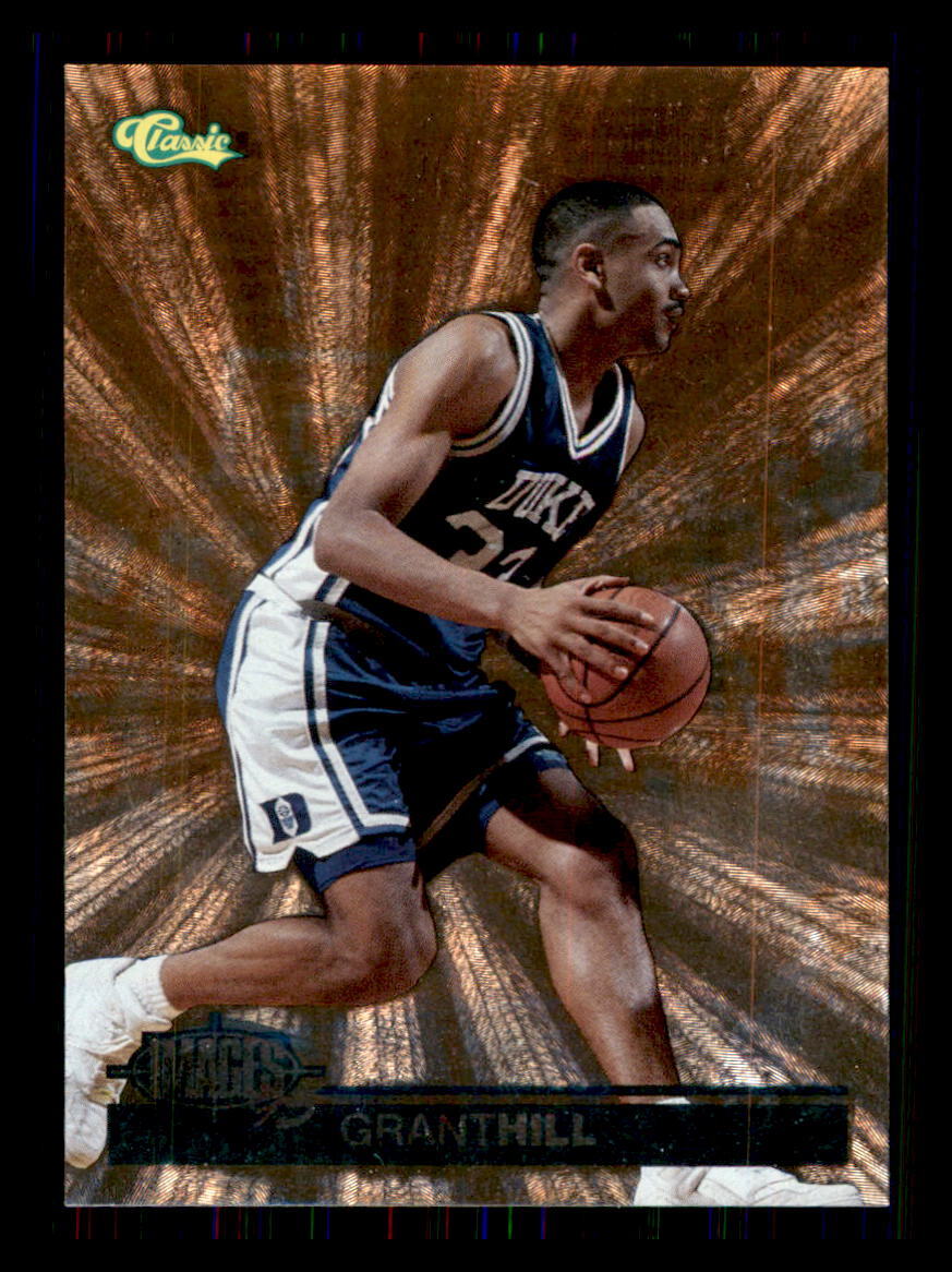 1995 Basketball Classic Grant Hill Detroit Pistons #3 | eBay