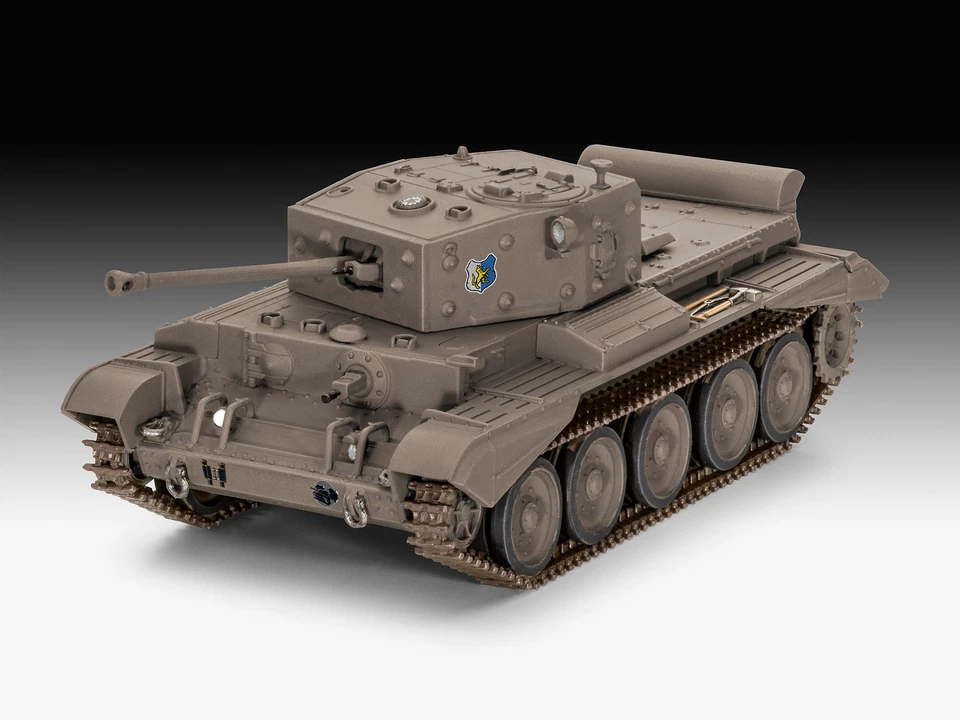 World Of Tanks: Cromwell Mk.iv 1:72 Plastic Model Kit REVELL - Immagine 2 di 4
