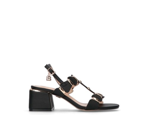 Scarpe LAURA BIAGIOTTI Donna Sandali Alti NERO PU 7581CALF-NE | eBay