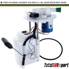 Fuel Pump Assembly w/ Pressure Sensor for Kia Rio Hyundai Accent 2012-2017 1.6L