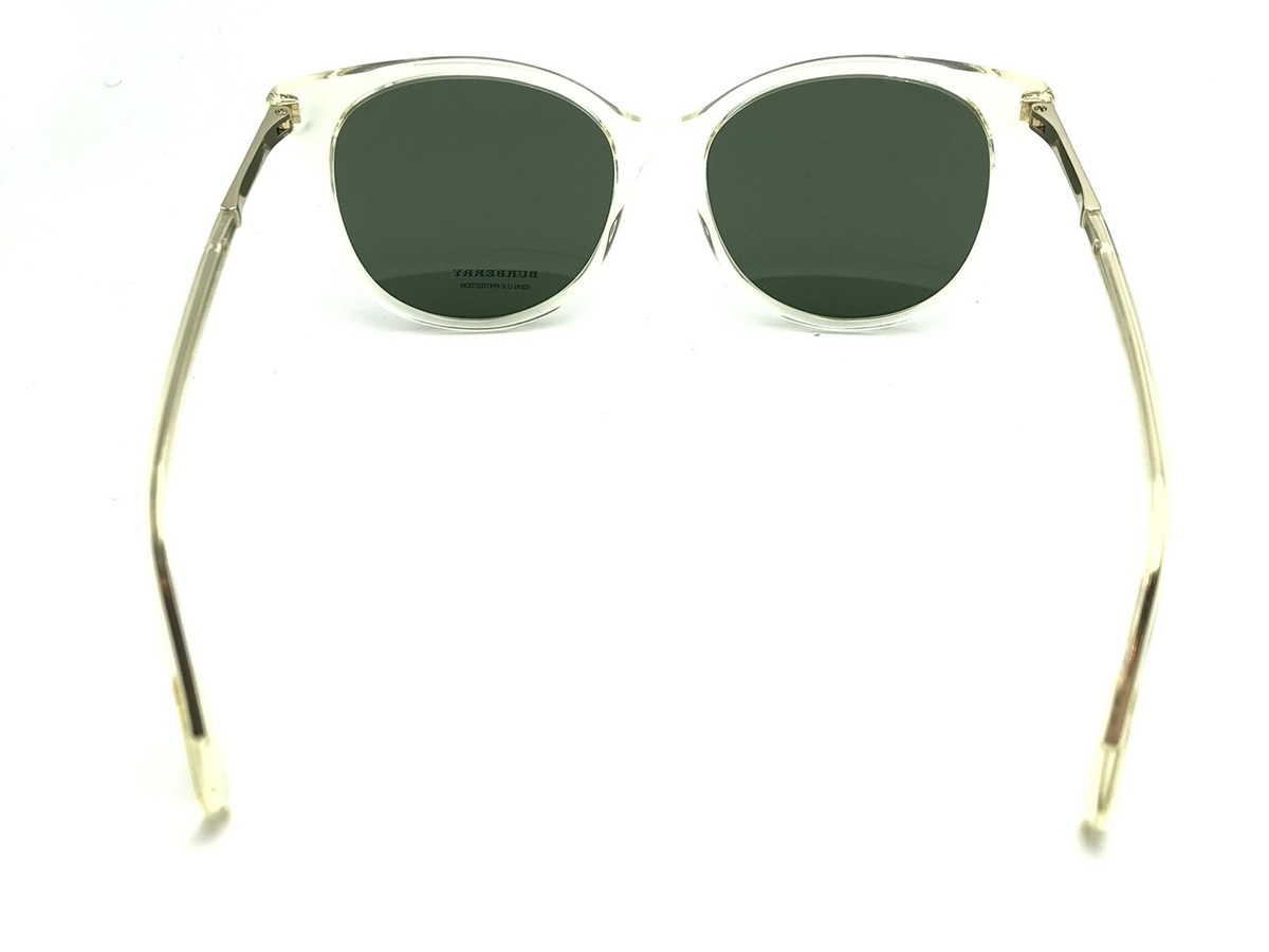 NEW BURBERRY B 4333 3852/71 Women\'s Clear Round Sunglasses Green Lens 55-17 140 Amazon.com: BURBERRY Sunglasses BE 4388 U 405987 Madeline  main image 4