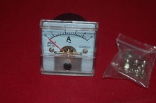 1PC AC 0-5A Analog Ammeter Panel AMP Current Meter DH45 45*45mm directly Connect
