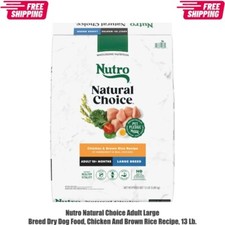 Nutro Natural Choice Adult Large Breed Dry Dog Food, Chicken And Brown Rice